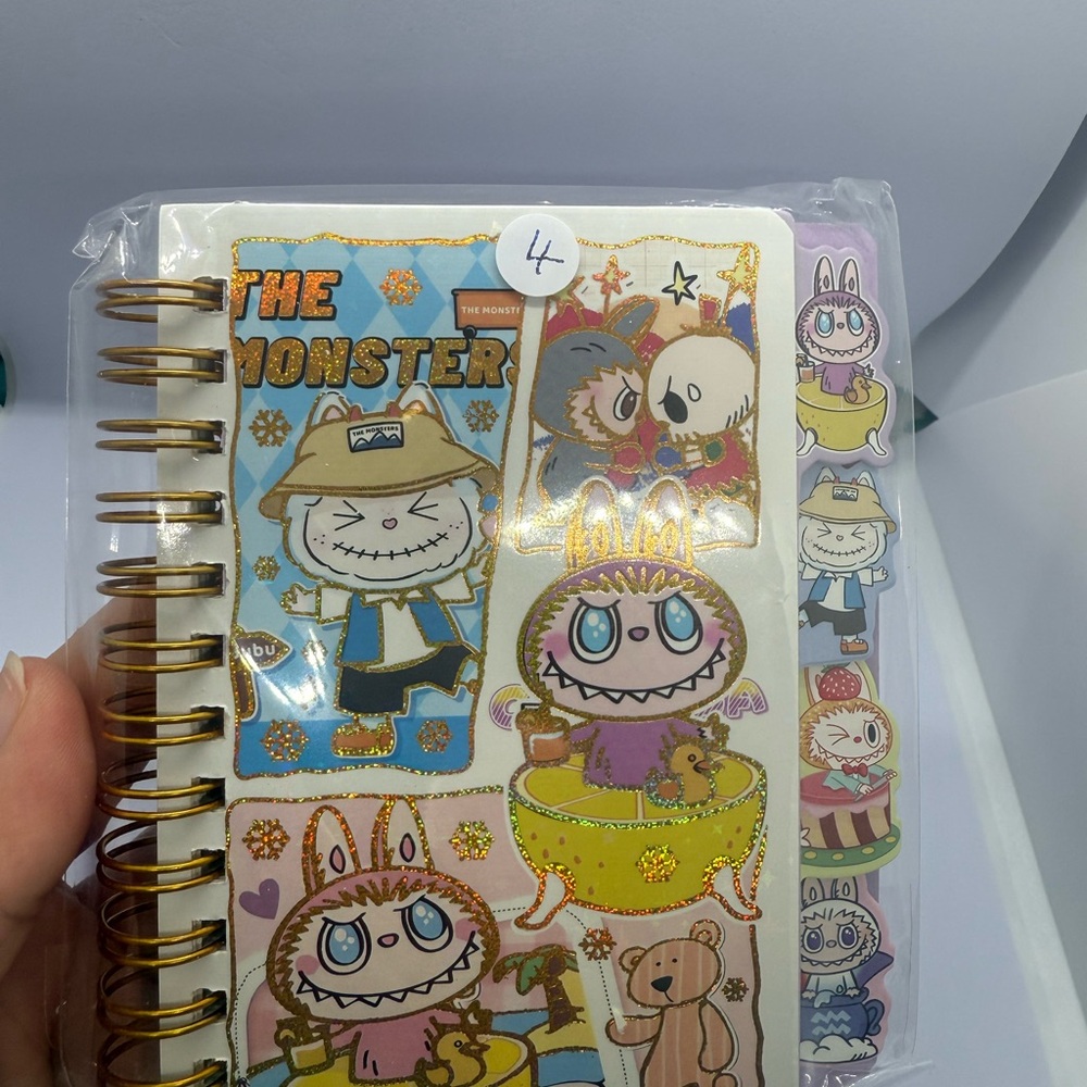 Labubu Note Pad, choose your favorite between 3 or 4 design